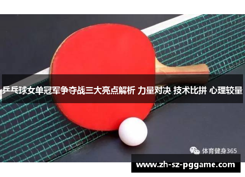 乒乓球女单冠军争夺战三大亮点解析 力量对决 技术比拼 心理较量