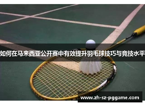 如何在马来西亚公开赛中有效提升羽毛球技巧与竞技水平