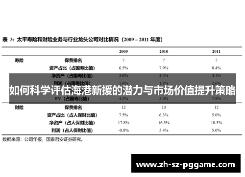 如何科学评估海港新援的潜力与市场价值提升策略