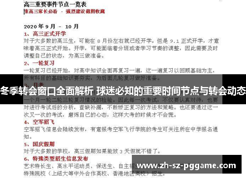 冬季转会窗口全面解析 球迷必知的重要时间节点与转会动态 冬季转会窗口全面解析 球迷必知的重要时间节点与转会动态